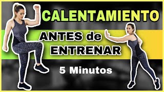 5 Minutos de Calentamiento  Calentamiento Activo para antes de Entrenar  NatyGlossGym [upl. by Ovid]