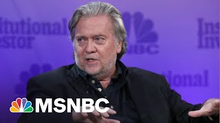 Steve Bannon Proves Loyalty To Trump By Defying Congress [upl. by Luapnaes]