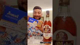 Old Monk Coffee Rum Review  The Whiskeypedia shorts [upl. by Edgerton]