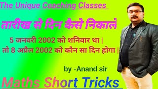 MATHS  SHORT TRICKS  COMPETITIVE EXAMS RRB GROUP D  BANKING  SSC PET BY ANAND SIR [upl. by Fabio]