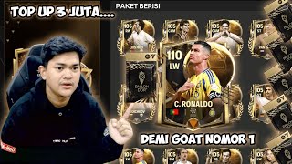 TOP UP 3 JUTA DEMI CRISTIANO RONALDO TERKUAT DI EVENT BALLON DOR amp BLACK FRIDAY  EA FC 25 MOBILE [upl. by Eelyrehc574]