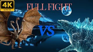 Godzilla Vs king ghidorah full fight 4k hd [upl. by Masera]