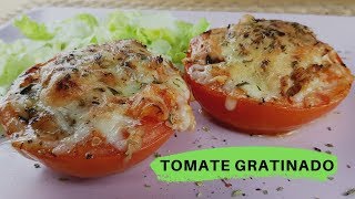 TOMATE GRATINADO con un RELLENO muy FÁCIL [upl. by Quartana]