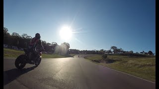 Husqvarna FS450 supermotard at Broadford track day  session 1 [upl. by Kneeland752]