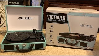 Victrola Suitcase Record Player Review [upl. by Ludlew655]