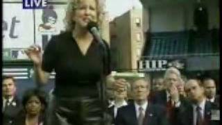 Bette Midler  Wind Beneath My Wings  Yankee Stadium 2001 [upl. by Eciruam661]