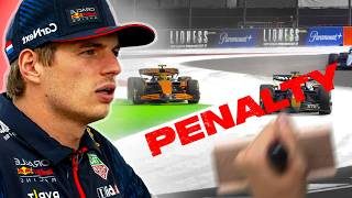 Does F1 need BIGGER PENALTIES for Verstappens move [upl. by Pavia]