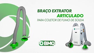 Braço Extrator Articulado BMQ [upl. by Abercromby]