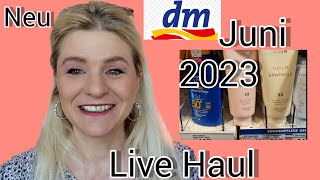 DROGERIE LIVE HAUL Neuheiten bei dm [upl. by Oliviero]