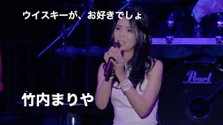 2010年 Live  ウイスキーがお好きでしょ  竹内まりや  souvenir again 2010  2010122122 大阪城ホール [upl. by Aivuy]