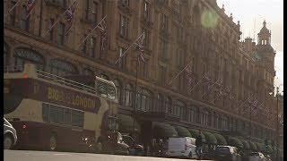 Harrods Christmas Santa Grotto only for rich backlash UK  BBC London News  9th November 2019 [upl. by Seale]