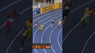 200m world record usen bolt🔥🔥🔥youtubeshorts viralvideo bolt [upl. by Yenffad]