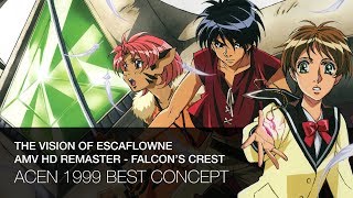 The Vision of Escaflowne  Falcons Crest HD Remastered  Anime Central  1999 Best Concept [upl. by Alston]