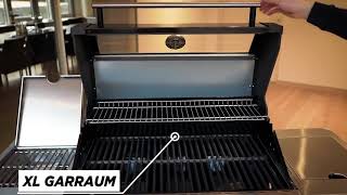 Roesle Gas Braai BBQStation Videro G4S Black 30mbar [upl. by Forsta]