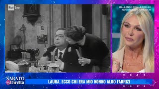 Laura Fabrizi quotVi racconto mio nonno Aldo Fabriziquot  Sabato in diretta 02112024 [upl. by Dorian]