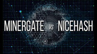 MinerGate vs NiceHash [upl. by Llemmart501]