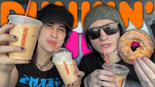 Dunkins Pumpkin Spice TASTE TEST [upl. by Berti]