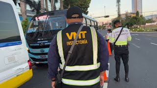 Imposición de esquelas en controles vehiculares [upl. by Oner]