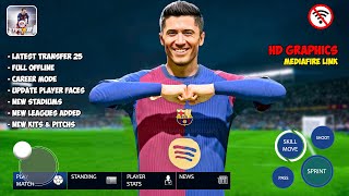 FIFA 16 MOBILE MOD EA SPORTS FC 25 Fix Tournament Career Mode Transfers amp Kits 2025 Android Offline [upl. by Ballinger]