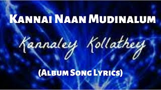 Kannai Naan Mudinalum Song Lyrics  Havoc Brothers  Kannaley Kollathey Song Lyrics [upl. by Nivrac708]