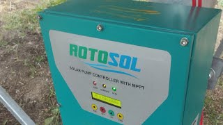 Rotosol solar motor onoff using Rotosol PE application [upl. by Ania]