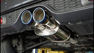 Best Mini Cooper S EXHAUST SYSTEM SOUND  Invidia catback exhaust system [upl. by Anitra580]