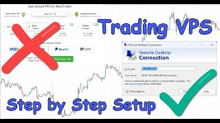 Forex Trading VPS Setup  Easy Tutorial from Start to MT5 Installation [upl. by Yrak]