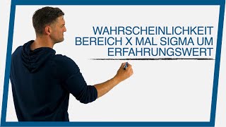 Wahrscheinlichkeit Bereich x mal Sigma um Erwartungswert  Mathe by Daniel Jung [upl. by Michaeu231]