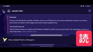 Aidoku TestFlight Full WORKAROUND  how to sideload Aidoku with AltStore pls read pinned comment [upl. by Arratahs]