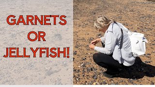 Hunting for garnets and geocaches at Ruby Bay Scotland [upl. by Pomfret]