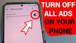 How to Turn OFF ALL ADS on Android Phone [upl. by Rossie]