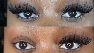 DIY Lash Extensions  2023 beginner friendly [upl. by Drofdarb]