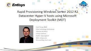 Rapid Provisioning Windows Server 2012 R2 HyperV hosts using Microsoft Deployment Toolkit MDT [upl. by Esaj732]