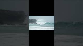 Maroubra Beach Feb 2024 massive waves smashing the cliffs surf maroubra waves sydney [upl. by Orelee766]