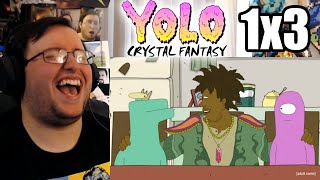 Gors quotYolo Crystal Fantasyquot 1x3 A Very Extremely Very Yolo Christmas Reloaded REACTION [upl. by Meean]