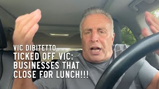 Ticked Off Vic Businesses that close for lunch [upl. by Nanyk]