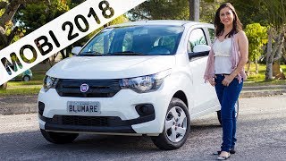 Fiat MOBI Like 2018 em Detalhes [upl. by Airamat]