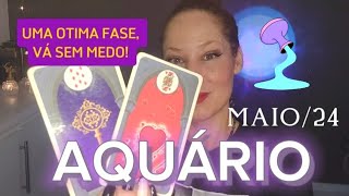 AQUÁRIO ♒️ MAIO24  VOCÊS NÃO PODEM PERDER ESSA OPORTUNIDADE ✨️✨️✨️🙏🏻🥰❤️🔥 [upl. by Atsylak]