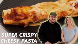 CRISPY MANICOTTI its better than lasagna [upl. by Samy]