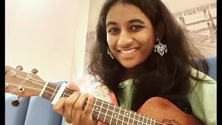 Husn Anuv Jain ukulele and singing cover [upl. by Guenzi]