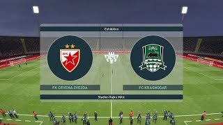 CRVENA ZVEZDA vs KRASNODAR  RETRO UTAKMICE  PES 2019 Beki [upl. by Bald]