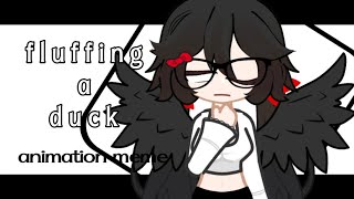 fluffing a duck orginal animation meme [upl. by Yentruocal]