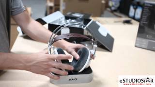 AKG K701  AKG K702 STUDIO REFERENCE HEADPHONE OVERVIEW  UNBOXING [upl. by Bramwell]