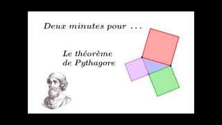 Deux minutes pour le théorème de Pythagore [upl. by Ojibbob459]