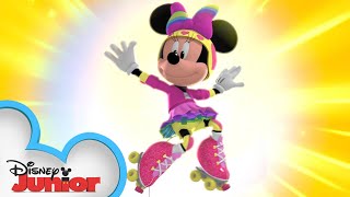 Roller Dream Music Video  Minnies BowToons  disneyjr [upl. by Asserrac]