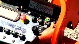 How to Operate the JLG Boom Lift Drive Orientation System [upl. by Gayel]