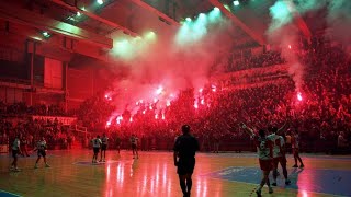 RK Crvena Zvezda  RK Partizan 2218 1996 [upl. by Acimad]