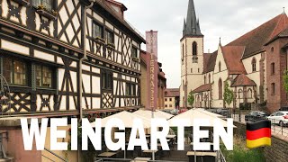 WEINGARTEN GERMANY 🇩🇪  WALKING TOUR [upl. by Tacklind]