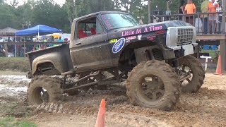 TRACTOR TRUCKS PLAYING IN THE MUD [upl. by Susanetta]