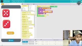 Applab codeorg Dice with Variables [upl. by Atsev]